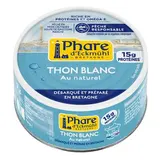 Phare d'Eckmuhl Thon blanc germon au naturel, Pêche Responsable en conserve, 56g