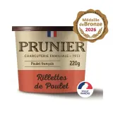 MAISON PRUNIER Rillettes de poulet rôti en marmite