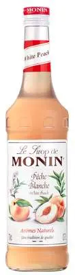Sirop de Pêche Blanche, Monin (70 cl)