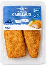 Panés au cabillaud MSC