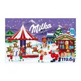 Milka Calendrier de l'avent au chocolat au lait, 119.6g