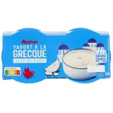 AUCHAN Yaourt à la grecque coco