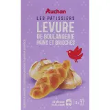 AUCHAN Levure de boulangerie spéciale pain