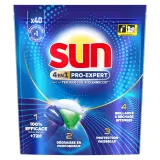 SUN Pro Expert Capsules lave-vaisselle action 4 en 1
