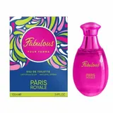 Eau De Toilette Fabulous Notes Fruitée, Florale Et Gourmande Femme 100ml Paris Royale Pr-010 PARIS ROYALE