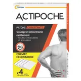 Patchs Chauffants Douleurs Musculaires et Articulaires 8h ACTIPOCHE