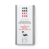 CARRE SUISSE Tablette de chocolat noir 71% sel de guérande