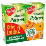 Soupe Pursoup velouté potiron LIEBIG, 2x1l