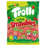 Bonbons Strawbies TROLLI sachet 175g