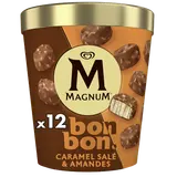 Bouchées glacées Bonbon Caramel Almond x12  MAGNUM - 168g