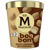 Bouchées glacées Bonbon Gold Billionnaire x12 MAGNUM - 168g