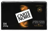 Carte Noire café moulu pur arabica lot de 3 x 250 g