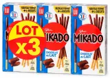 Mikado chocolat au lait LU lot de 3