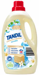 Tandil Lessive liquide 40 lavages (savon de Marseille ou fleur d'oranger)