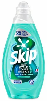 Skip Lessive liquide Cycle court efficacité express