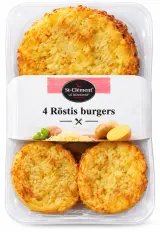 St-Clément Le Boucher 4 Röstis Burgers