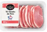 St-Clément Le Boucher 10 Steaks de porc