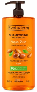 Evoluderm Shampooing ou gel douche gamme huile précieuse ou argan