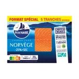 Saumon Fumé Norvège -25% de Sel PETIT NAVIRE