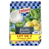 Pates fraiches girasoli ricotta epinards LUSTUCRU