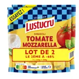 Pate fraiche girasoli tomate basilic mozzarella LUSTUCRU