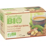Thé Noir Chaï Épicé Bio CARREFOUR BIO