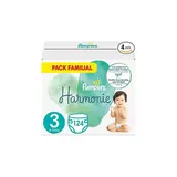 Pampers Couches Taille 3 (6-10 Kg), Harmonie, 124 Couches Bébé (lot De 4 X 31) PAMPERS