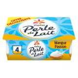 PERLE DE LAIT Yaourt sur lit de mangue passion