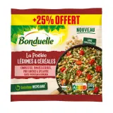 BONDUELLE La Poêlée légumes et céréales - Courgettes Tomates +25% offert