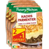 Plat Cuisiné Hachis Parmentier et Purée à la Crème Fraîche FLEURY MICHON