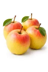 SUPER PRIX Lot de 4 pommes Golden Rosée extra (gros calibre), Italie