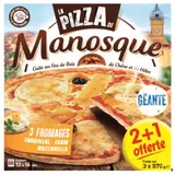 Pizzas 3 fromages LA PIZZA DE MANOSQUE