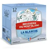 Bière Blanche 4,7% BRASSERIE DU MONT BLANC