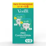 Lames à Rasoir Gillette PRO ComfortGlide Sensitive VENUS