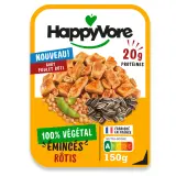 HAPPYVORE Emincés rôtis végétaux goût poulet rôti