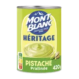 Crème dessert héritage pistache pralinée MONT BLANC - boîte 420g