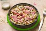 Coquillettes à la crème de truffe & jambon, Frichti (405 g)