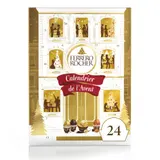 Calendrier de l'Avent Chocolat au Lait Noisettes, Noir et Saveur Caramel FERRERO ROCHER