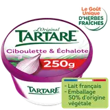 Fromage à tartiner ciboulette et échalotte TARTARE - 250g