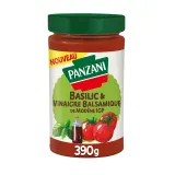 PANZANI Sauce tomate cuisinée au basilic et vinaigre balsamique