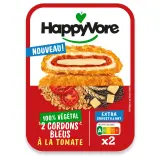 HAPPYVORE Cordons bleus végétaux à la tomate