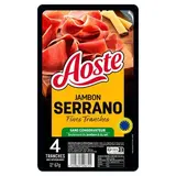Aoste Jambon Serrano, 4 tranches - 67g